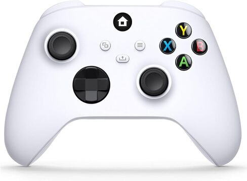وحدة تحكم Xbox One من SANGDER، وحدة تحكم Xbox اللاسلكية متوافقة مع Xbox One/One S/One X/One Series X/S، وحدة تحكم لاسلكية Windows PC.2.4 جيجا هرتز لأجهزة Xbox one مع مقبس سماعة رأس صوت 3.5 مم، أبيض in Kuwait