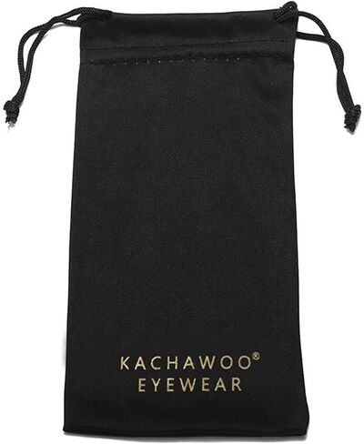 نظارات Kachawoo نصف بدون إطار نظارات بدون ديوبتر إطار نظارة 8 S شكل معدني وصفة طبية مستديرة مضادة لأشعة الضوء الأزرق in Kuwait