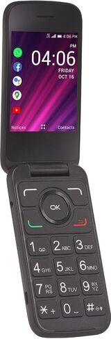 هاتف TCL Go Flip 2 4058G 8GB غير مقفل من المصنع 4G LTE GSM ذكي فليب in Kuwait