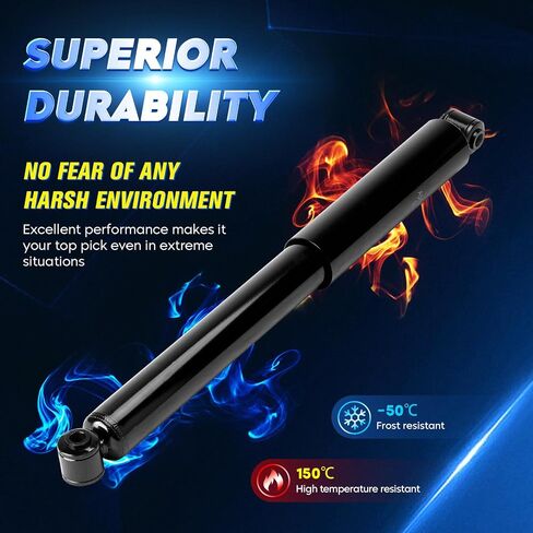 Rear Strut Shock Absorber for Chevy Equinox 2005-2017, GMC Terrain 2010-2017, Saturn Vue 2002-2010, Suzuki XL-7 2007-2009, Replace 343433, Left & Right, 2PCS in Saudi Arabia