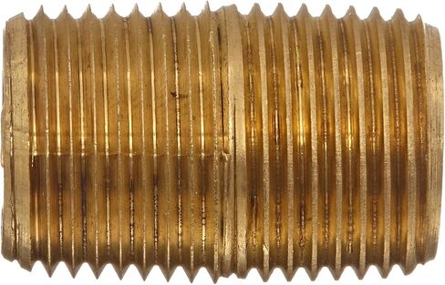 أندرسون ميتالز 56112 تركيب الأنابيب النحاسية، حلمة قريبة، 1/8 بوصة NPT ذكر، 3/4 بوصة طول in Saudi Arabia