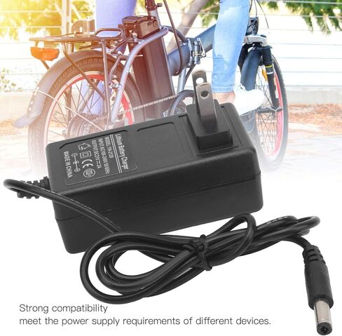 Lithium Battery Charger, 21V 2A Lithium Battery Charger AC Adapter Overvoltage US Plug 100240V in Saudi Arabia