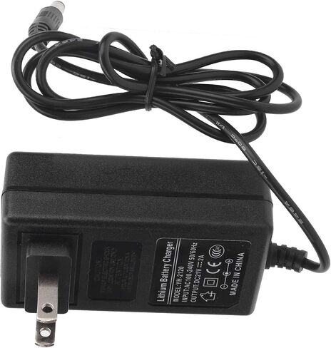 Lithium Battery Charger, 21V 2A Lithium Battery Charger AC Adapter Overvoltage US Plug 100240V in Saudi Arabia