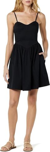 The Drop Women's Perla Shaped Waist Mini Dress in Saudi Arabia