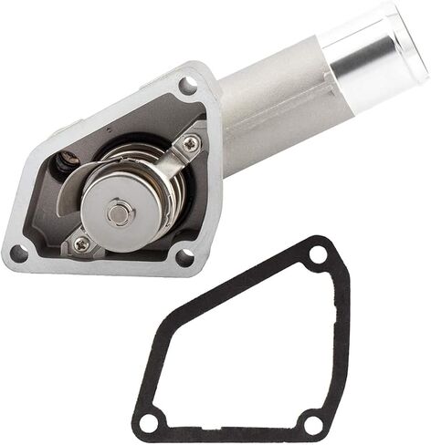 Engine Coolant Thermostat Housing w/Gasket Assembly Fit For Infiniti I35 02-04, For Nissan Altima 02-06, For Maxima 02-08, For Murano 03-07, For Quest 04-09 Replace# 902-5125 143-0815 in Saudi Arabia