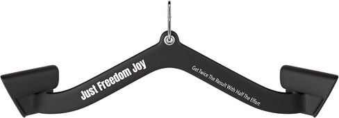 JFJ New LAT Pull Down Bar for Cable Machines - V Bar, T Bar, and Cable LAT Pulldown Attachments for Powerful Back and Tricep Strength Training in Saudi Arabia