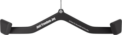 JFJ New LAT Pull Down Bar for Cable Machines - V Bar, T Bar, and Cable LAT Pulldown Attachments for Powerful Back and Tricep Strength Training in Kuwait