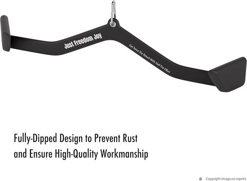 JFJ New LAT Pull Down Bar for Cable Machines - V Bar, T Bar, and Cable LAT Pulldown Attachments for Powerful Back and Tricep Strength Training in Kuwait