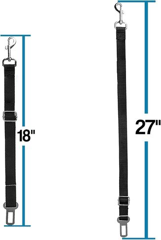 |4-Pack| PET Palace Adjustable Nylon Pet Dog Cat Car Seat Belt Safety Leash Leads Vehicle Seat Belt Harness, APL1775 in Saudi Arabia