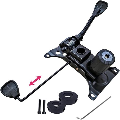 Heavy Duty Office Chair Tilt Control Mechanism9.9 * 5.9in，Multi-Angle Arbitrary Locking， for Computer,Gaming Chair Replacement Parts. in Saudi Arabia