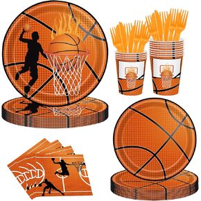 Soccer Party Supplies Serve 24 Guests Soccer Birthday Party Tableware Set Include Soccer Paper Plates Napkins Cups Knives Forks Soccer Dinnerware for Soccer Party Favors Soccer Theme Party Decorations