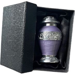 Pearl White Urn for Human Ashes, Matching Keepsake Urns Available, Several Color Choices, Adult Memorial Urns for Mom, Urns for Dad, Husband or Wife, Funeral Cremation Urn