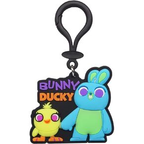 Toy Story Bunny & Ducky Soft Touch PVC ID Tag Bag Clip