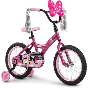 دراجة هوفي ديزني ميني للبنات مقاس 16 بوصة باللون الوردي in Kuwait