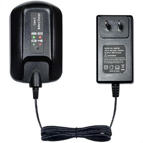 WA3740 32V MAX Lithium Ion Battery Charger for Worx WA3537 Battery, Compatible with Worx 32V Cordless Tools