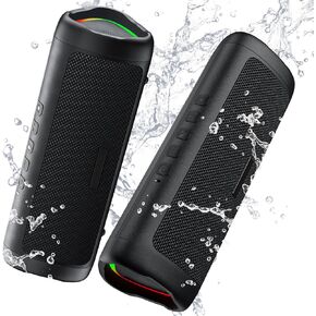 IPX5 Waterproof Bluetooth Speaker, 24H Playtime, TWS Pairing - Portable Wireless Speaker 2 Pack in Kuwait