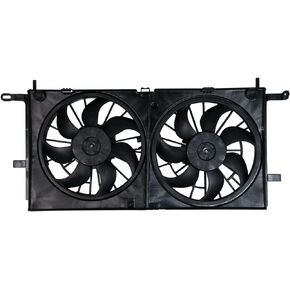 TYC 621540 Chevrolet Uplander Driver Side Replacement Radiator/Condenser Cooling Fan Assembly