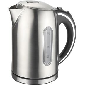 Megachef Silver Electric Kettle, 1.7L