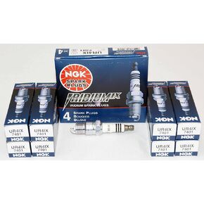 8 New NGK IRIDIUM IX Spark Plugs UR4IX # 7401
