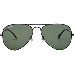 Classic Aviator Sunglasses for Women Men,Driving Sun glasses Crystal Lens Polarized UV Blocking Glass P19325