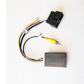 26Pin RGB to CVBS (RCA) AV Signal Reverse Camera Adapter Decoder Can Box Compatible for VW Passat CC Tiguan w/Original OEM RGB Rearview Backup Camera