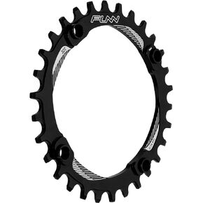Funn Solo Narrow Wide Chainring for 9 10 11 12 Speed Chain, Fits 104mm BCD Interface Crankset, Single Speed Bike Chain Ring for MTB, BMX Bike, Gravel Bike and Road Bike