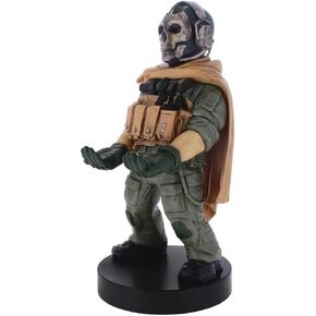 Exquisite Gaming: Call Of Duty: Ghost Warzone - Original Mobile Phone & Gaming Controller Holder, Device Stand, Cable Guys, COD Licensed Figure