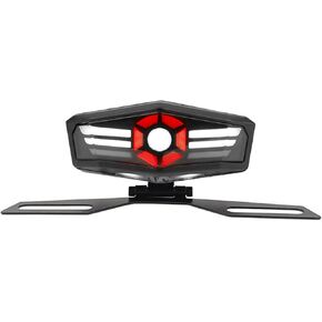 Motorcycle Modification Accessories Integrated LED Tail Light with Turn Signal License Plate Light Dynamic Breathing Running Light