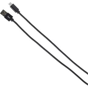 كابل شحن Monoprice Lightning إلى USB-A - معتمد من Apple MFi، سترة مضفرة من النايلون، 1.5 قدم، أسود - سلسلة Premium