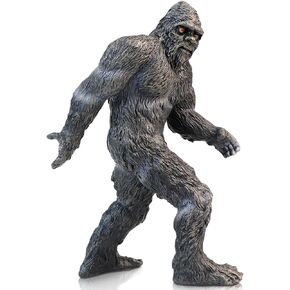 Bigfoot Statue Simulated Caveman Model Solid Resin Bigfoot Sasquatch Figure Creative Bigfoot Sasquatch for Desk Tabletop Decor Outdoor Decoration