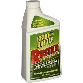 Krud Kutter, Inc. RX32 Krud Kutter 6 Rust Converter, 32 Oz, Bottle, Liquid, Solvent Like, 32 Ounce