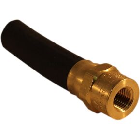 Milton Handy Bend Water Nozzle 350, Bend Nozzle for Water to Flow and Release to Stop, 4 Inch Nozzle, 1/4" Female NPT, 190° F Max Temperature