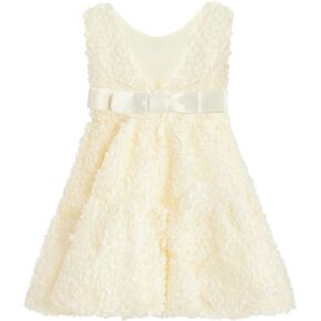 Girl Dress V Back Sleeveless Beading Wedding Dress Party Dance Outfit