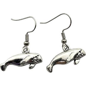 Manatee Earrings - Ocean Charm Jewelry for Women, Best Friend Gift in Saudi Arabia