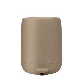 Blomus SONO Pedal Bin Wastebasket 3Liter/0.8 Gallon Moonbeam (Beige) Soft Close