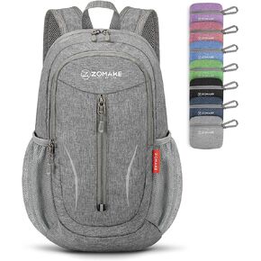 ZOMAKE 10L Small Hiking Backpack for Women Men - Lightweight Packable Hiking Daypack - Tear Resistant Foldable Day Pack for Travel Camping Outdoor Sports(Navy Blue)