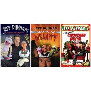جيف دنهام: مجموعة أقراص DVD الكوميدية الاحتياطية (أجادل مع نفسي / شرارة الجنون / عيد الميلاد الخاص جدًا)