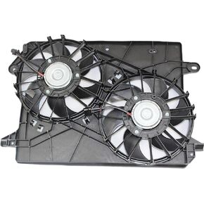 620-039 Dual Engine Cooling Fan Assembly Compatible with Chrysler 300 2005-2009 / Dodge Challenger 2008 2009 / Dodge Charger 2006-2009 / Dodge Magnum 2005-2008 5137714AA
