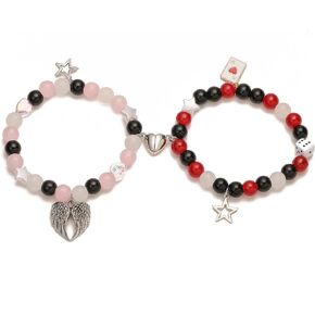 Angle Bracelets Merch Cosplay Alastor Matching Bracelets for Women Men