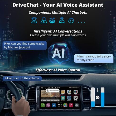 [جديد] ATOTO S8G2A74SD قياسي 7 بوصات ستيريو سيارة مزدوج DIN نظام ملاحة Android داخل لوحة القيادة، CarPlay اللاسلكي وAndroid Auto، توصيل USB، 2 بلوتوث، رؤية خلفية عالية الدقة مع LRV، SCVC، 3G + 32G in Kuwait