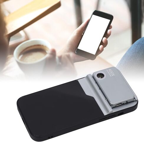 عدسة مجهر 400x، محولات عدسة المجهر، عدسة مجهر صغيرة عالية الدقة للهاتف iPhone 14 Pro Max للأطفال والكبار in Saudi Arabia
