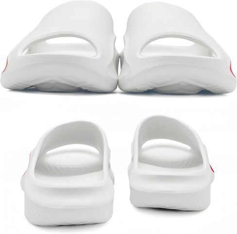 Cloud Slippers for Men Pillow House Slippers Shower Shoes Indoor Slides Sandals Non Slip Thick Sole Quick Drying Slides Comfy Beach Open Toe Slide Sandals in Saudi Arabia
