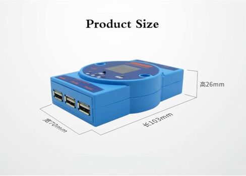 Industrial Grade High Speed USB2.0 Isolator 1 to 3 Ports USB Isolated Hub Max Speed Up to 480Mbps (EVC9103B) in Kuwait