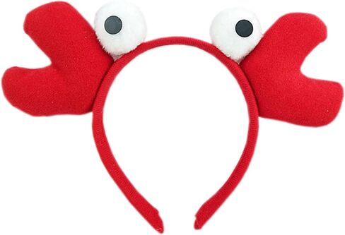 Funny Crab Lobster Shark Fish Seafood Headband Accessories for Halloween Dress Up in Saudi Arabia