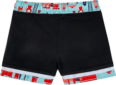 American Trend Boys Swim Trunks with Compression Liner Swim Shorts Quick Dry Swimsuit Swimwear Bathing Suit Kids Youth Short in Saudi Arabia