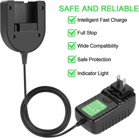 شاحن 1.2 فولت-18 فولت لكابل بورتر PC18B PC18BL PC186CS PCXMVC PCC489N شاحن بطارية Ni-Mh (ليس لبطارية ليثيوم أيون) in Saudi Arabia