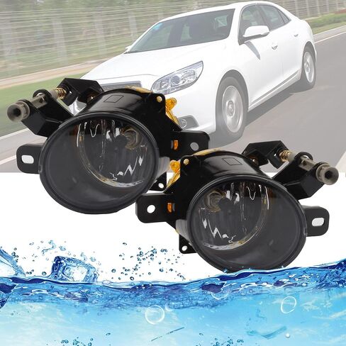 Dasbecan Front light Bumper Fog Lamps Compatible with Chevrolet Malibu 2013 2014 2015 Chevy Replace GM2592301 With Harness Wiring Switch with Bulbs 2592301 Pack of 2 in Saudi Arabia
