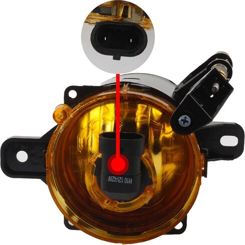 Dasbecan Front light Bumper Fog Lamps Compatible with Chevrolet Malibu 2013 2014 2015 Chevy Replace GM2592301 With Harness Wiring Switch with Bulbs 2592301 Pack of 2 in Saudi Arabia