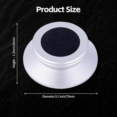 مشبك وزن القرص الدوار من الألومنيوم لتثبيت الوزن لتخميد الاهتزاز، ملحق القرص الدوار LP، فضي in Kuwait