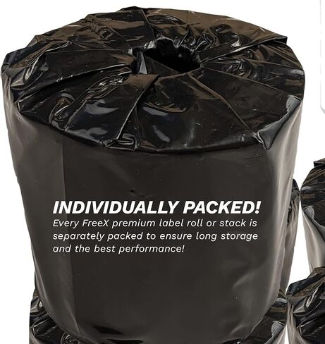 ملصقات الشحن الحراري FreeX 600 SuperRoll Premium 4x6 | تعمل مع طابعة رولو الحرارية | ليس مع طابعات Zebra, Brother, Munbyn | يعمل مع Amazon، Ebay، FedEx، UPS، USPS | الدرجة التجارية in Kuwait